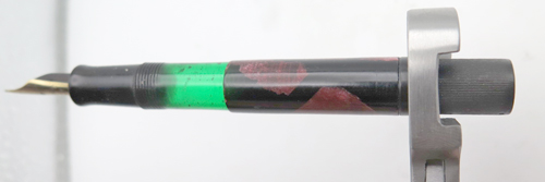 ITEM #PTS-8: PELIKAN PLIERS. THESE PLIERS WORK ON PELIKAN 100, 100N, IBIS & RAPPEN FOUNTAIN PENS. IT IS DESIGNED TO REMOVE THE SCREW IN NIB/FEED ASSEBLEY. THE TOOL HAS 3 SLOTS TO ACCPET THE RIBS ON THE BOTTOM OF THE FEED. 